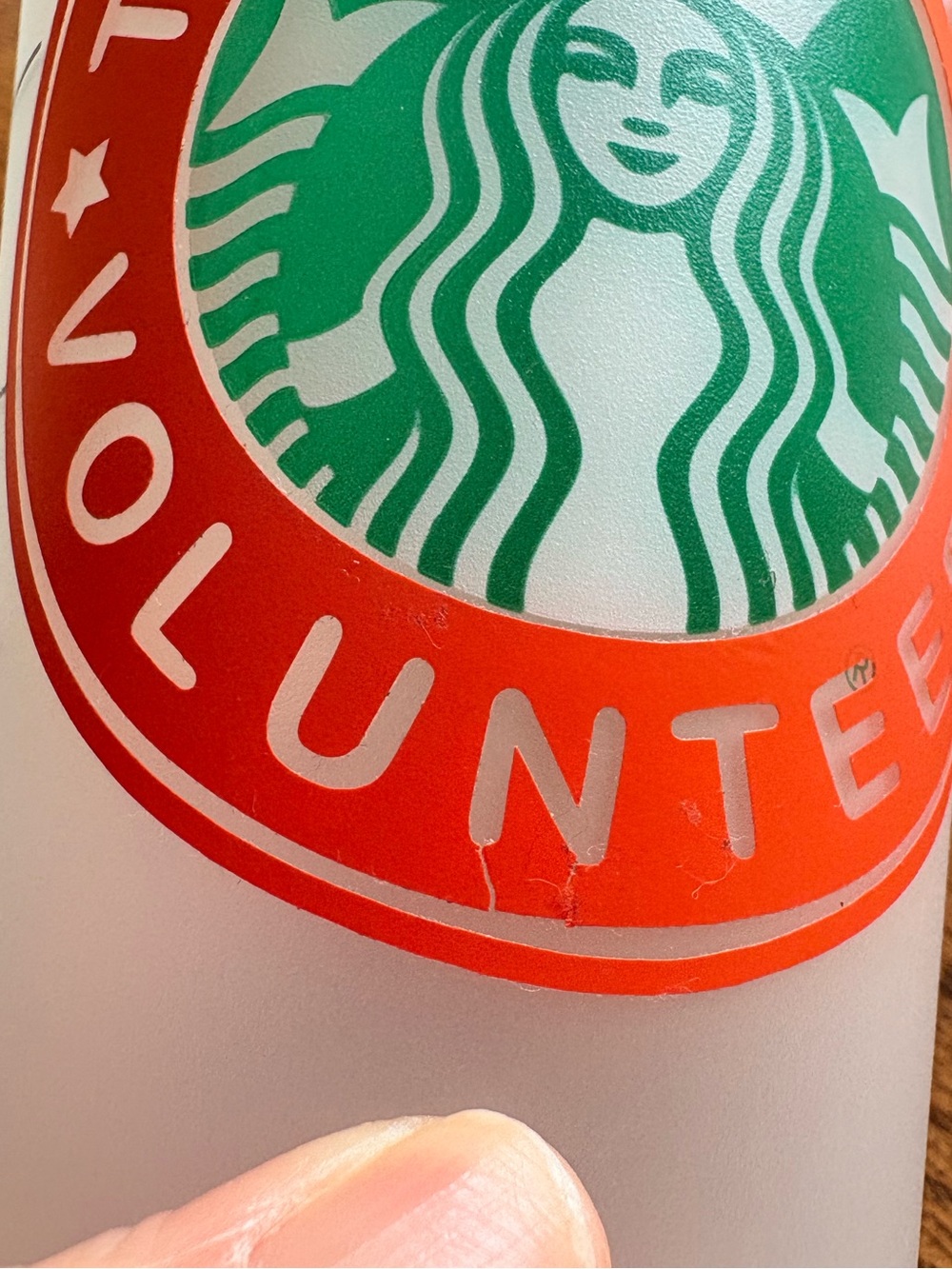Starbucks set of 5 Tennessee Volunteers 24 oz frosted, plastic cold drink cups - Picture 10 of 16